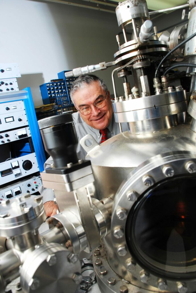 Delbert Day is known for co-inventing radioactive glass microspheres.
