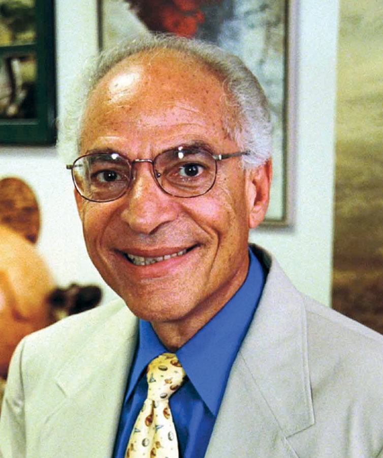 In 1967, Dr. Farouk El-Baz, helped NASA officials determine where the Eagle would land on the moon in 1969.
