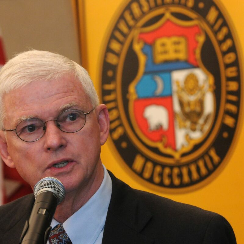 Jack Carney Speaking to the Board of Curators