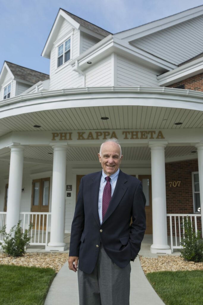 Matt Coco helped design the Hasselmann Alumni House. 
