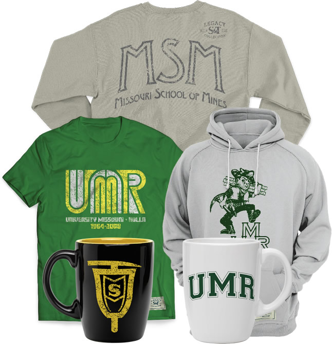 Merchandise such as tshirts, hoodies, and mugs
