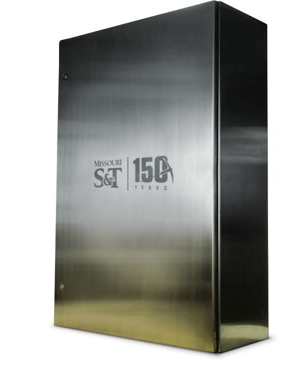 150th anniversary time capsule, 33x23 inches.
