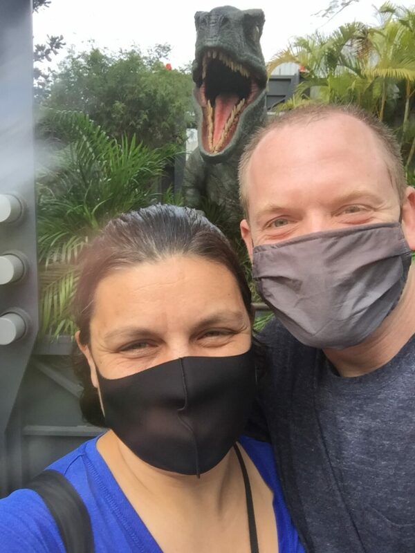 Amanda (Kay Hansen) and Chris Byrd