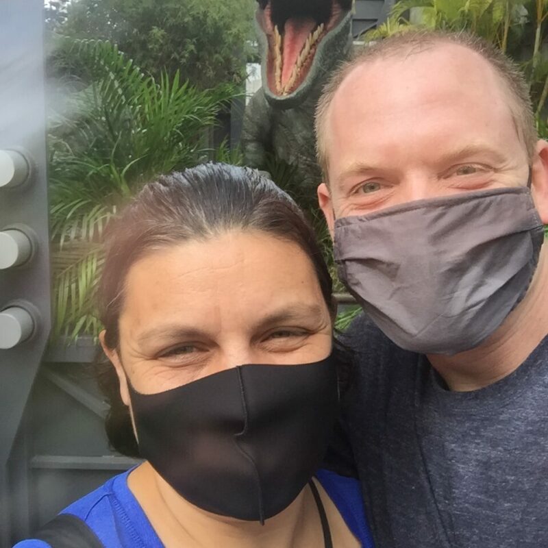 Amanda (Kay Hansen) and Chris Byrd