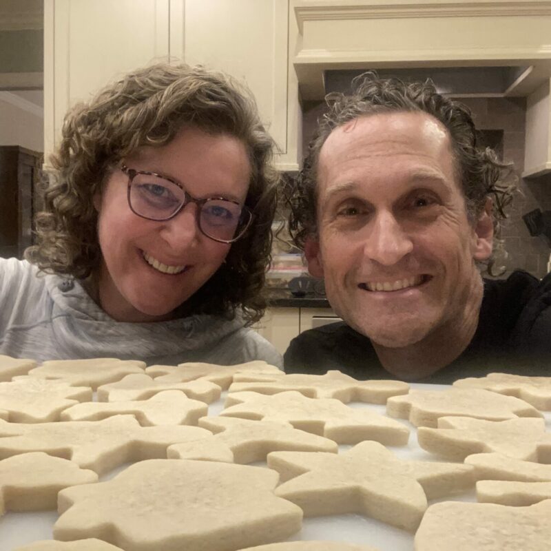 Sandy (Junge) and Brian Klein