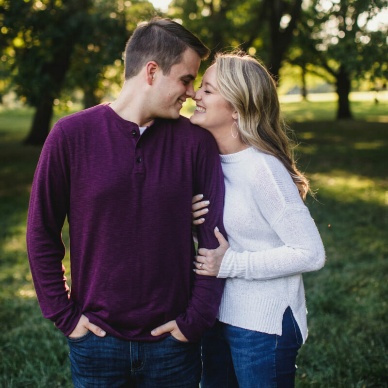 Nick Swanson and Julia Ingram