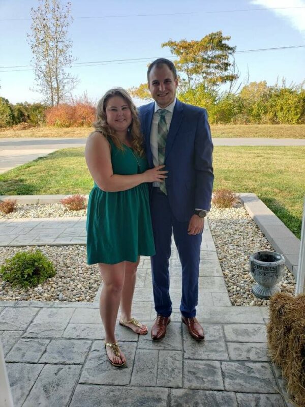 Courtney (Mandeville) and Josh Weber