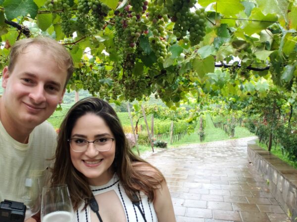 Raíssa Sousa and Welenton Webler
