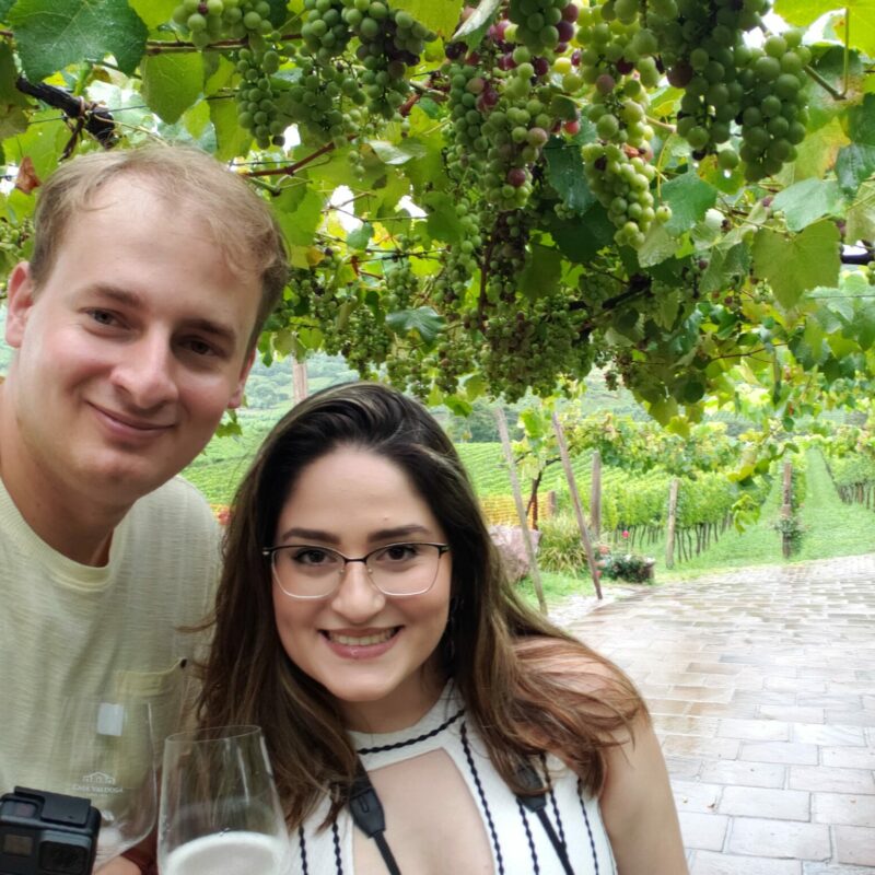 Raíssa Sousa and Welenton Webler