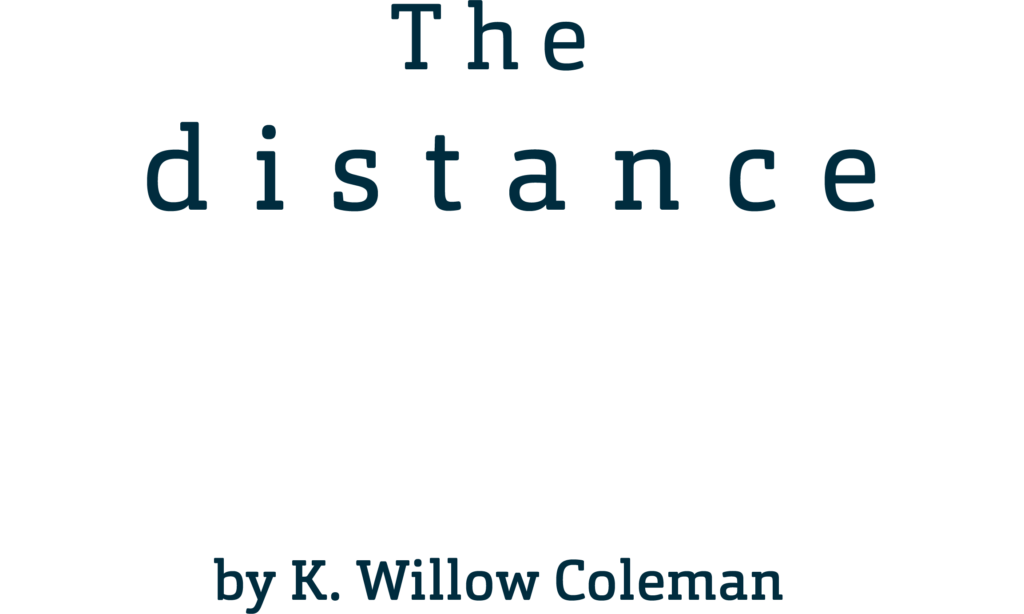 The Distance Between the Waves by K. Willow Coleman