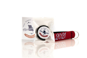 Promotional items from Missouri's bicentennial celebration