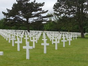 Gravestones of US soldiers