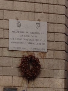 WWI Memorial in Rome
