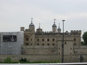Tower of London, originally built by William the Conqueror.