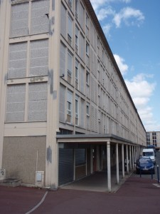 A view of the Cité de la Muette building