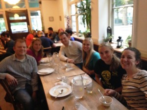 Students (l-r): Bryan Widener, Crystal Ford, Evan Carroll, Hayley Carroll, Madison Morris, and Audrey Hofherr