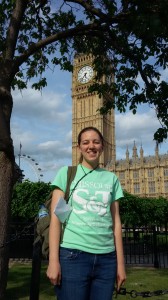 Audrey at Parliament