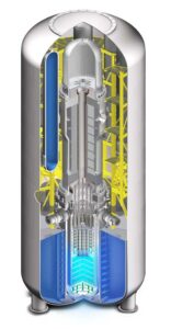 Graphical rendering of the Westinghouse SMR containment vessel. ©2013 Westinghouse Electric Company LLC. All Rights Reserved.