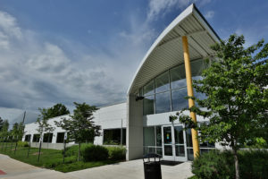 Missouri S&T's Technology Development Center is the first building in Innovation Park, a planned research park. Photos by Sam O'Keefe.