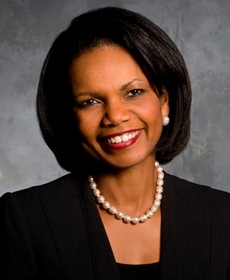 Dr. Condoleezza Rice, former U.S. Secretary of State