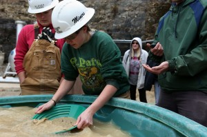 Gold panning at 2014's competition.