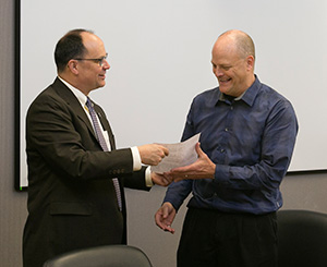 Joel Burken receives UM System President’s Award