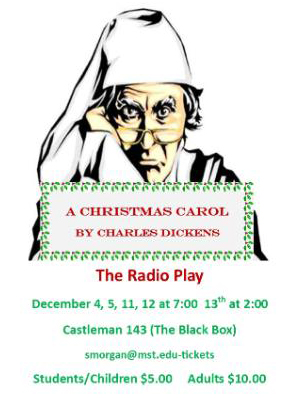 S&T students to perform ‘A Christmas Carol: A Live Radio Play’