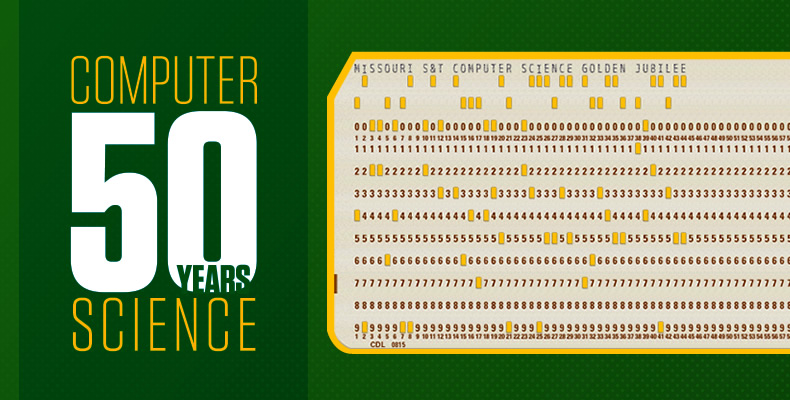 The S&T computer science department celebrated its 50th birthday in 2015.