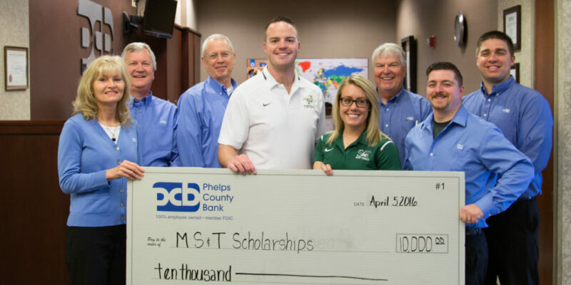 Two S&T athletes receive Phelps County Bank Scholarships