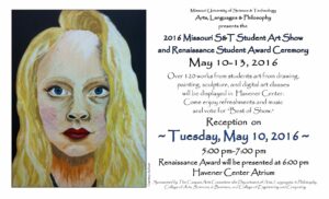 Student Art Show Poster WS16