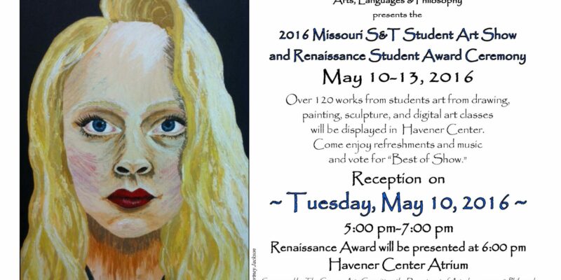 S&T student art show and award reception to be held May 10