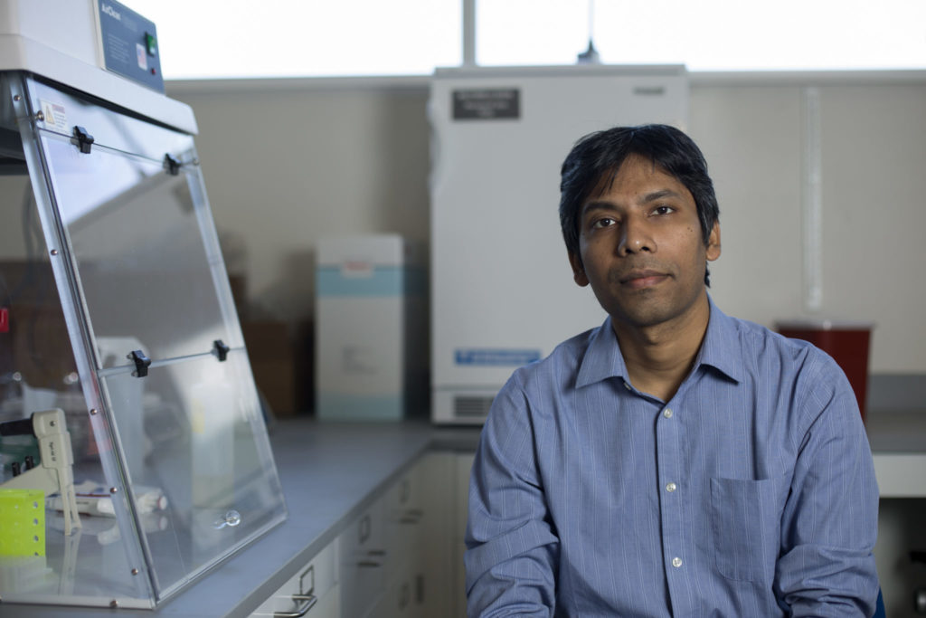 Dipak Barua is an assistant professor in chemical and biochemical engineering. Sam O'Keefe/Missouri S&T