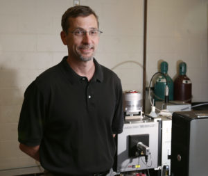 Professor Bill Farenholtz's role as editor-in-chief of the Journal of the American Ceramic Society begins Jan. 1 and lasts for five years. Sam O'Keefe/Missouri S&T