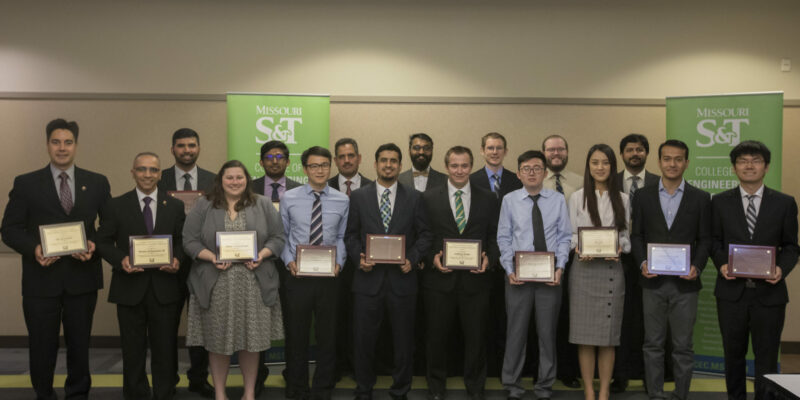 College of Engineering and Computing honors 18 graduate students