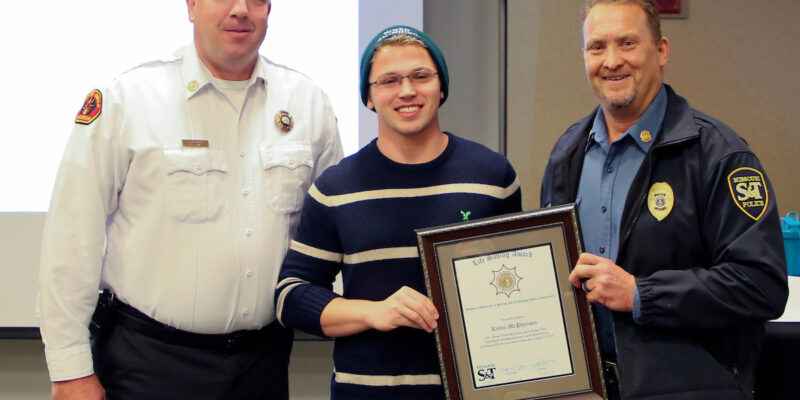 Missouri S&T honors student lifeguard with life-saving award