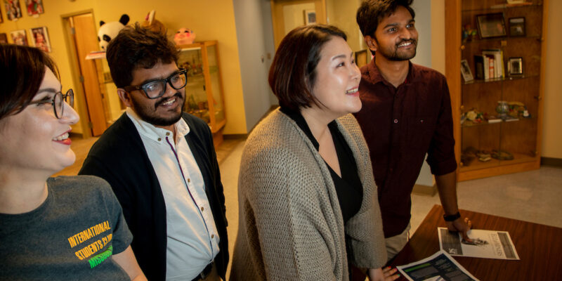 A conversation with international students