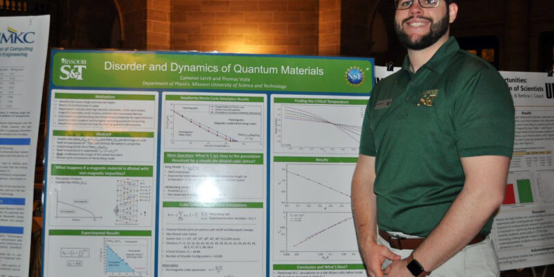 S&T physics student awarded NSF graduate research fellowship