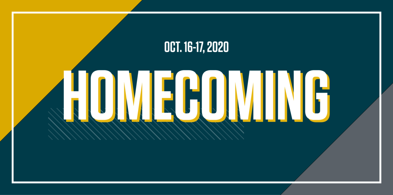 Homecoming Oct. 16-17, 2020