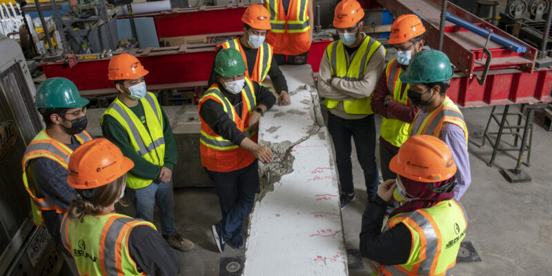 Researchers investigate improved bridge repair after collisions