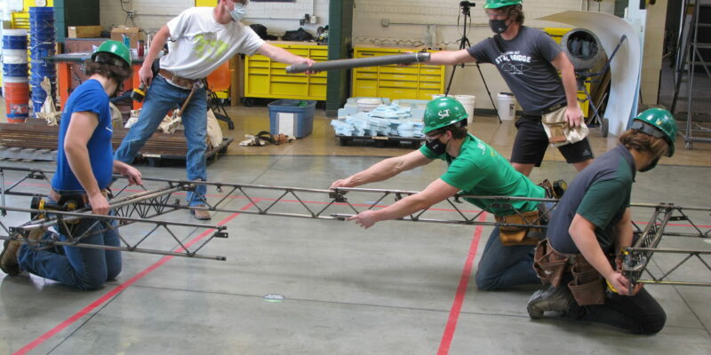 S&T’s Steel Bridge team wins regional event, will compete at nationals