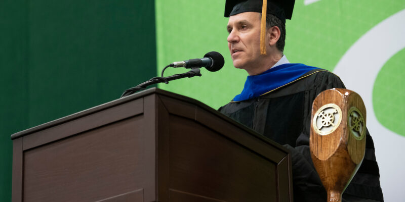 Missouri S&T commencement speaker tells graduates they can change the world
