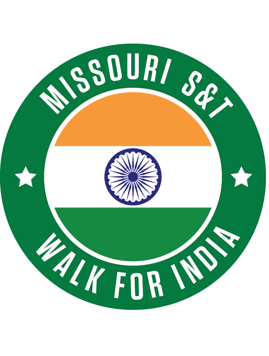 Missouri S&T Walk for India sticker