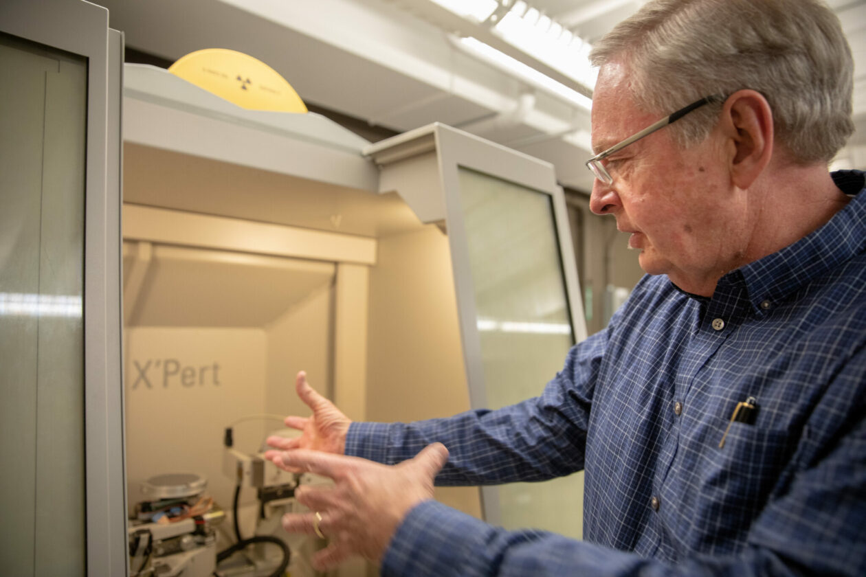 Dr. Jay A. Switzer, Chancellor’s Professor and Curators’ Distinguished Professor emeritus of chemistry chemistry at Missouri S&T.