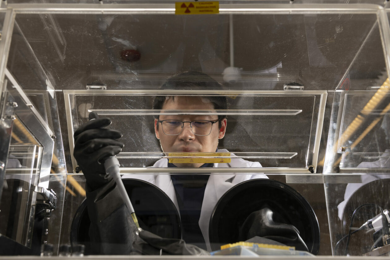 photo of nuclear engineering student