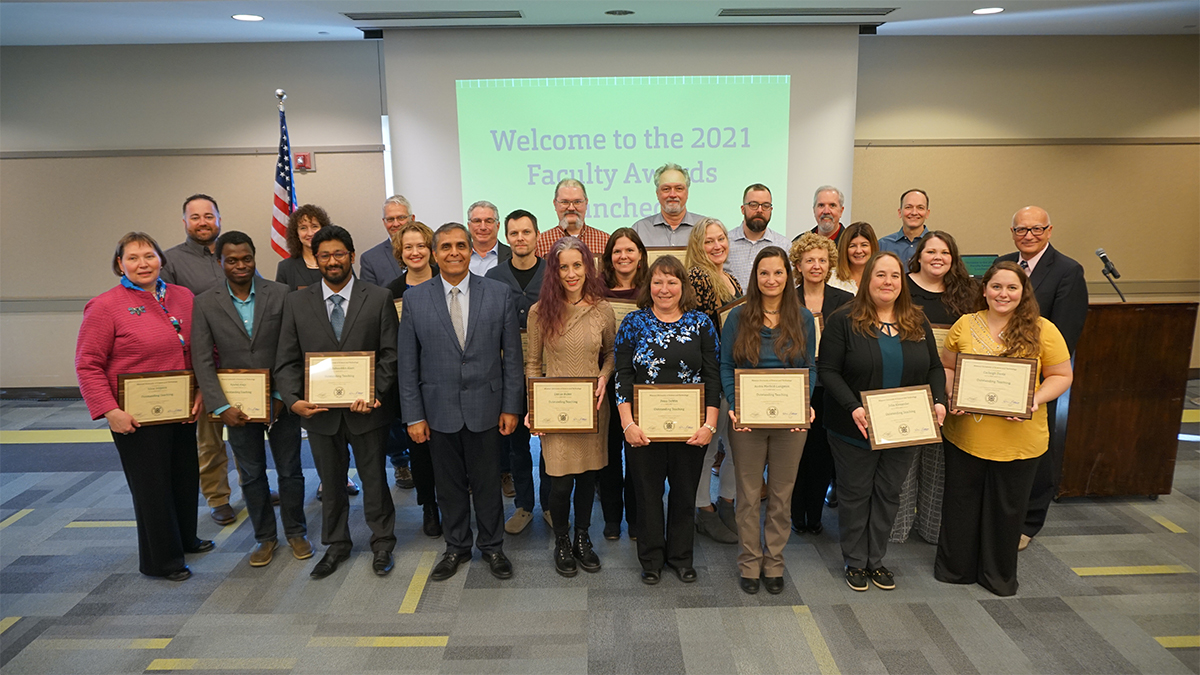 Outstanding Teaching Award winners