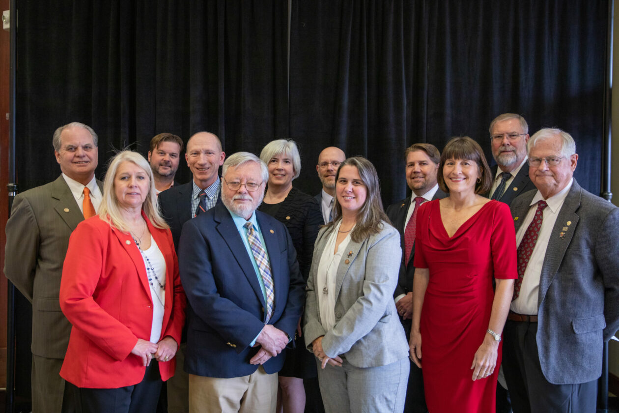 Photo of Missouri S&T Academy of Civil Engineersinductees