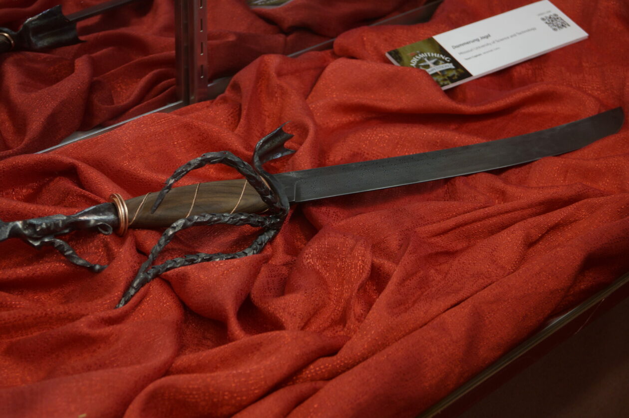 Photo of Missouri S&T's winning sword
