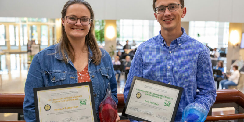 S&T’s Renaissance Student Award goes to Pamela Petterchak