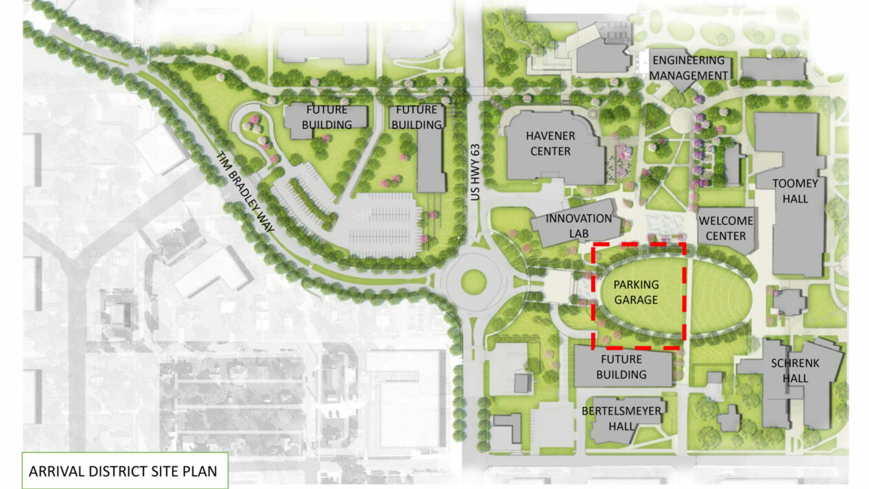 Arrival District site plan