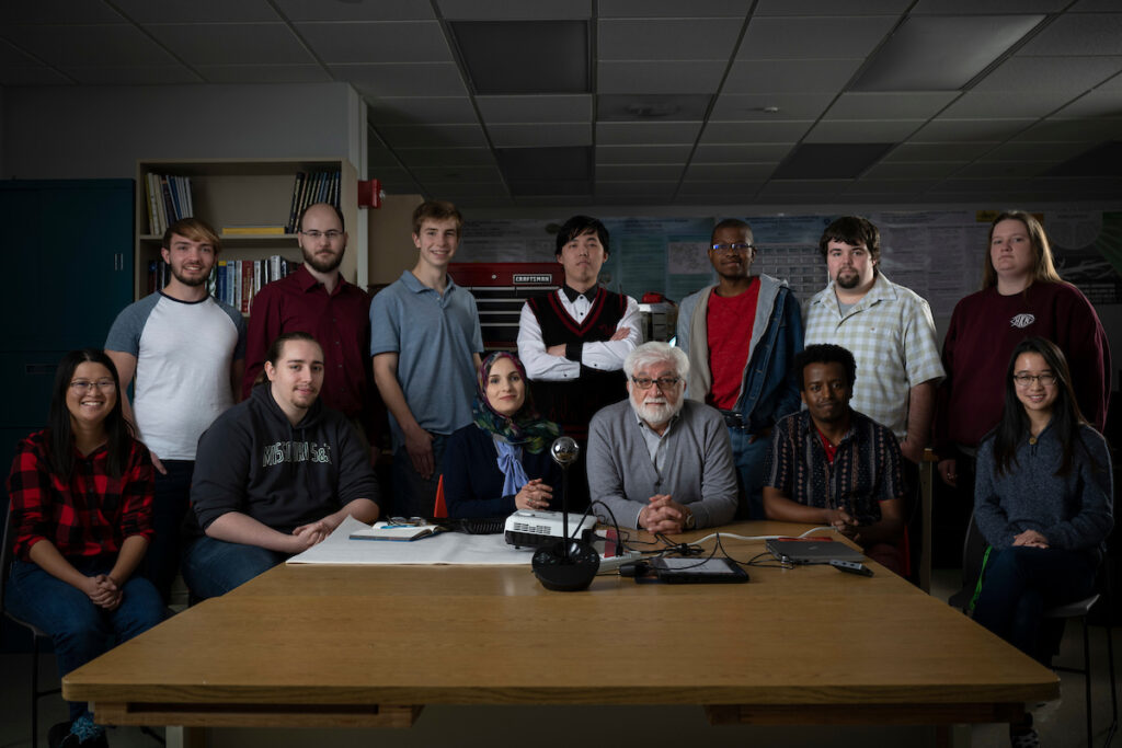 Sedigh and Hurson with students
